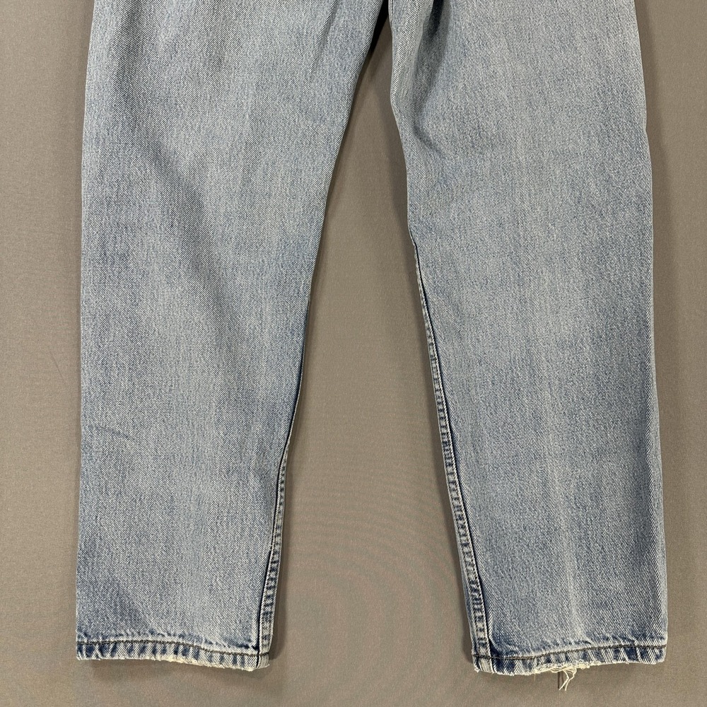 Levi's 550 Jeans Mens 30x30 Light Wash Blue Relaxed Fit Tapered Distressed - Picture 8 of 10